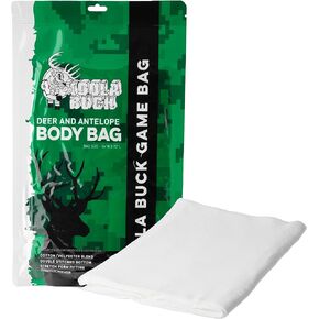 Koola Buck - Deer & Elk Game Bags Hunting Meat. Complete Your Field Processing Kit with Your Choice of L or XL 5-Pack Game Quarter Bags or One Full Body Deer Bag - Extra Lightweight & Vacuum Sealed
