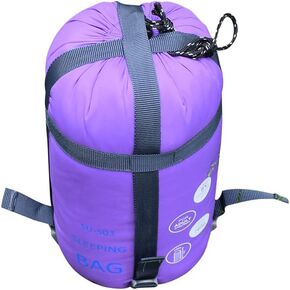 حقيبة نوم للتخييم من SAFACUS - طقس دافئ وبارد في 3 فصول - خفيفة الوزن وسهلة الاستخدام للبالغين والأطفال - التخييم والسفر في الهواء الطلق in Kuwait