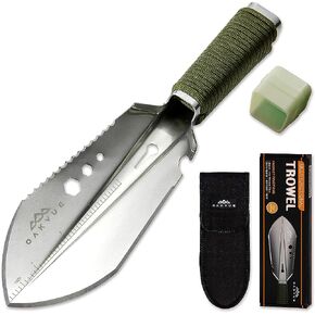 Backpacking Trowel – Lightweight Shovel for Camping, Hiking, Backpacking, Gardening – Compact Survival Multitool with Carrying Sheath in Saudi Arabia