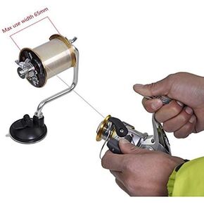 Fishing Line Reel Spooler Portable Winder Reel Spool System Tackle Line Winder Spooling Station Accessory Fishing Line Winder in Saudi Arabia