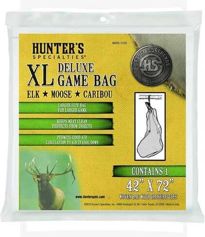 Hunters Specialties Deluxe Field Dressing Bag, XL, 42x72, White in Saudi Arabia