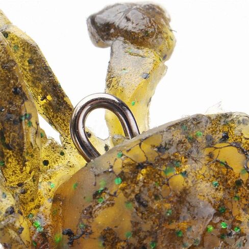 موتزو مجموعة من 10 طعوم سلطعون اصطناعية، طُعوم سرطان البحر ثلاثية الابعاد مع خطافات حادة، مصائد طُعم صيد البحر، اداة ملحقات صيد السمك في المياه المالحة، لون عشوائي in Kuwait