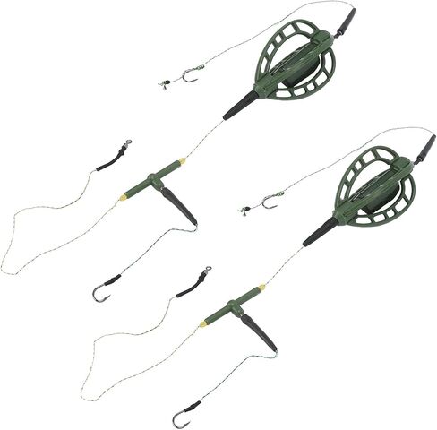 01 02 015 Carp Fishing Bait Feeder, Long Line Portable European Style Carp Feeder Fishing Accessories for Bank for River for Lake in Saudi Arabia