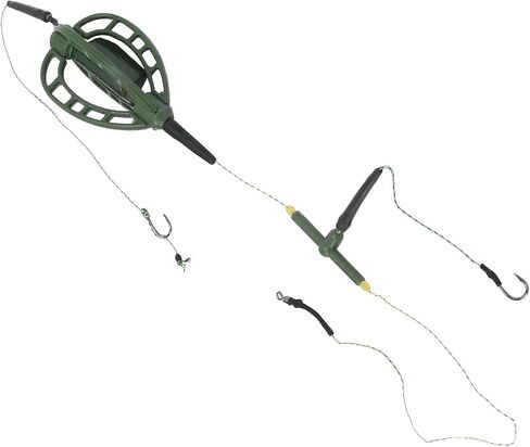01 02 015 Carp Fishing Bait Feeder, Long Line Portable European Style Carp Feeder Fishing Accessories for Bank for River for Lake in Saudi Arabia