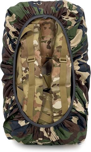 Backpack Cover Waterproof Backpack Rain Cover for 30L-100L Multi-Size for Hiking Camping Outdoor in Kuwait