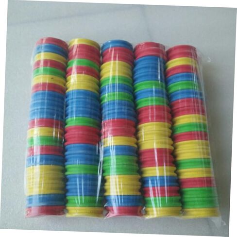 Toddmomy 100 قطعة محفظة مستديرة مطرزة بمحفظة خط الصيد حامل خط تنكارا حامل بكرة الصيد سنيل زعيم الحفارات بكرة بكرة رغوة الأسطوانة معدات الصيد سلك المشبك الخط الفرعي in Kuwait