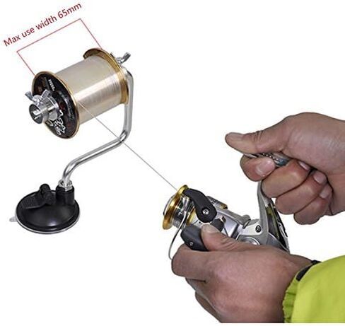 Fishing Line Reel Spooler Portable Winder Reel Spool System Tackle Line Winder Spooling Station Accessory Fishing Line Winder in Saudi Arabia