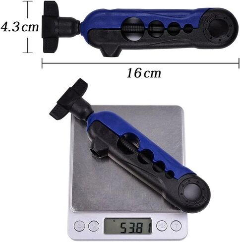 Fishing Line Winder Spooling Station Fishing Tools Fishing Spooler Machine Fishing Line Wrapper(White Blue) in Saudi Arabia