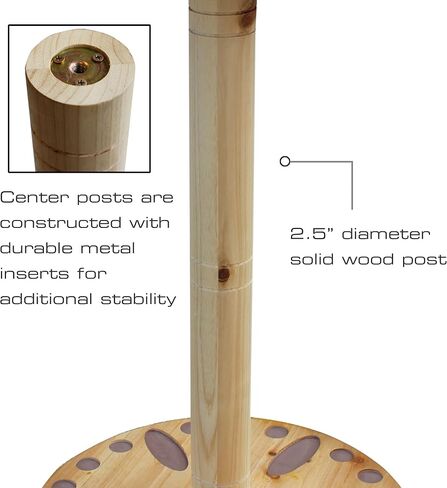 Rush Creek Creations Round Spinning 30 Fishing Rod Rack in Saudi Arabia