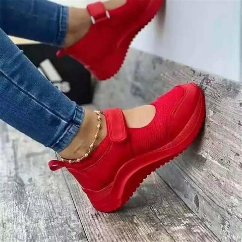 Ladmiple Sneakers For Women Walking Shoes Slip On Comfort Dressy Casual Summer Fashion Non Slip Platform Flats Loafers in Saudi Arabia