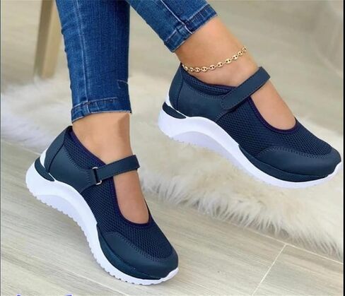 Ladmiple Sneakers For Women Walking Shoes Slip On Comfort Dressy Casual Summer Fashion Non Slip Platform Flats Loafers in Saudi Arabia