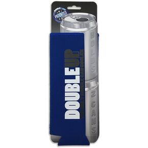 DoubleUp، Double Can Coole - مبرد العلب الذي يحمل علبتين - يناسب تمامًا علبتين سعة 12 أونصة أو علبتين سعة 16 أونصة في هذه العلبة المزدوجة. in Kuwait