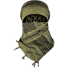 Texas Bushcraft Tactical Shemagh - Authentic Keffiyeh 100% Cotton for your Camping, Hiking and Backpacking Gear in Saudi Arabia