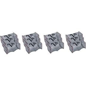 BIUDECO Crab Traps 6 pcs Nets Traps Portable Crab Folded Shrimp Minnow Crawfish Accessories Cage Casting Fishing Bait Lobster Crayfish for Outdoor Collapsible Cast Net Mullet