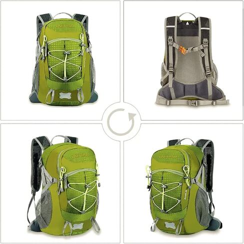 LOCALLION 20L Small Hiking Backpack for Women & Men: Lightweight Waterproof Daypack for Outdoor Camping Gear, Travel, Skiing in Saudi Arabia