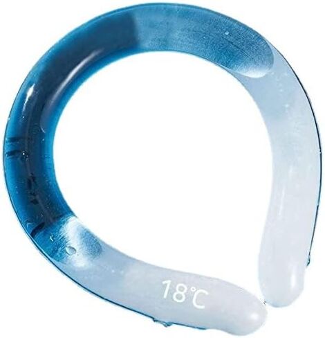 Neck Cooler for Summer,Portable Ice Ring Neck Cooler Personal Air Conditioner,Neck Gel Ice Pack for Outdoor Workers, Sports, Relief from Hot Flashes Or Fever, Reusable Wraps Neck Cooler in Saudi Arabia
