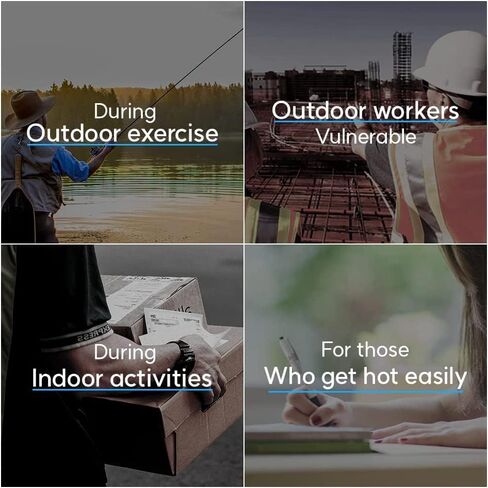 Neck Cooler for Summer,Portable Ice Ring Neck Cooler Personal Air Conditioner,Neck Gel Ice Pack for Outdoor Workers, Sports, Relief from Hot Flashes Or Fever, Reusable Wraps Neck Cooler in Saudi Arabia