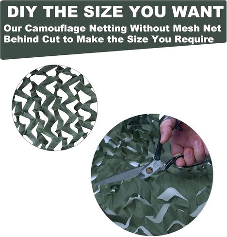 Camo Netting Camouflage Netting 20x20 10x20 10x10 Bulk Roll Burlap Camo Tarp Sunshade Net for Hunting Blind Dinosaur Birthday Jungle MilitaryTheme Party Decoration Camping Shooting in Kuwait