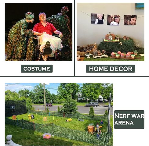 Camo Netting Camouflage Netting 20x20 10x20 10x10 Bulk Roll Burlap Camo Tarp Sunshade Net for Hunting Blind Dinosaur Birthday Jungle MilitaryTheme Party Decoration Camping Shooting in Kuwait