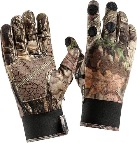 Taeku Camo Gloves Lightweight Full Finger Hunting Camouflage Accessories Pro Anti-Slip Fishing Gloves Archery Accessories Hunting Outdoors in Kuwait