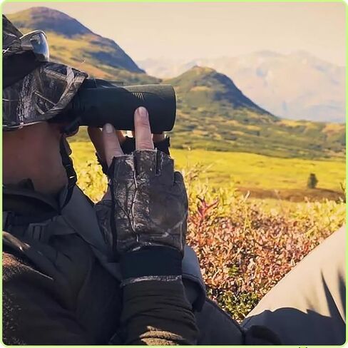 Taeku Camo Gloves Lightweight Full Finger Hunting Camouflage Accessories Pro Anti-Slip Fishing Gloves Archery Accessories Hunting Outdoors in Kuwait