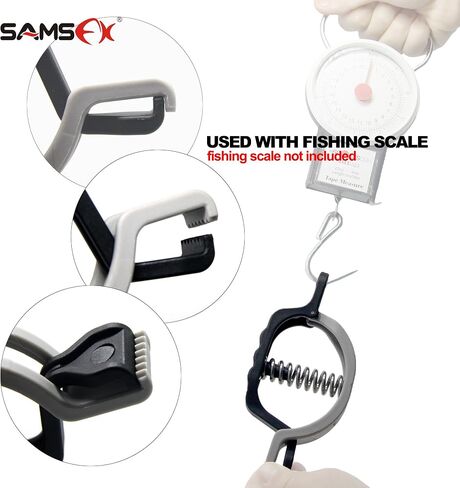 SAMSFX Fishing Fish Gripper for Scale (Mini Fish Lip Grip) in Saudi Arabia
