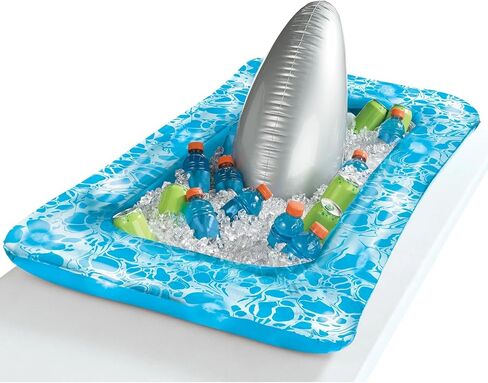 Amscan Shark Fin Light Up Inflatable Buffet Cooler | 18' x 25 1/2' x 51' | 1 Pc in Saudi Arabia