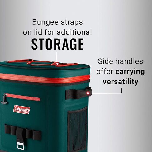 Coleman High-Performance Leak Proof Soft Cooler with Ultra Thich Insulation, Cooler Bag, Soft Sided Cooler, Insulated Lunch Bag, Camping Cooler in Saudi Arabia