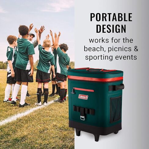 Coleman High-Performance Leak Proof Soft Cooler with Ultra Thich Insulation, Cooler Bag, Soft Sided Cooler, Insulated Lunch Bag, Camping Cooler in Saudi Arabia