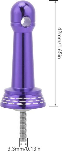 VGEBY Fishing Reel Stand, Balance All Metal Fishing Reel Balance Stand Fishing Wheel Accessories (Purple) in Kuwait