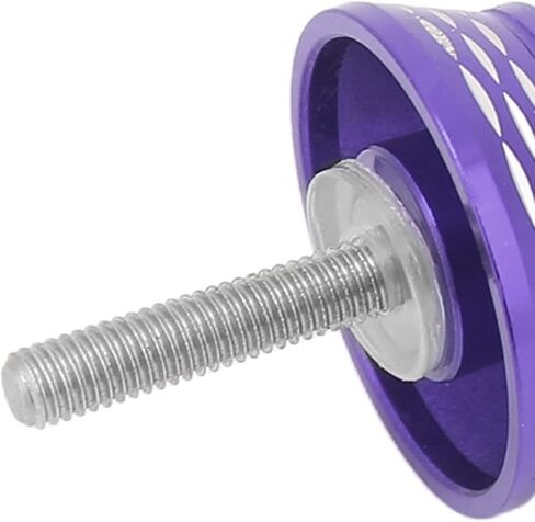 VGEBY Fishing Reel Stand, Balance All Metal Fishing Reel Balance Stand Fishing Wheel Accessories (Purple) in Kuwait