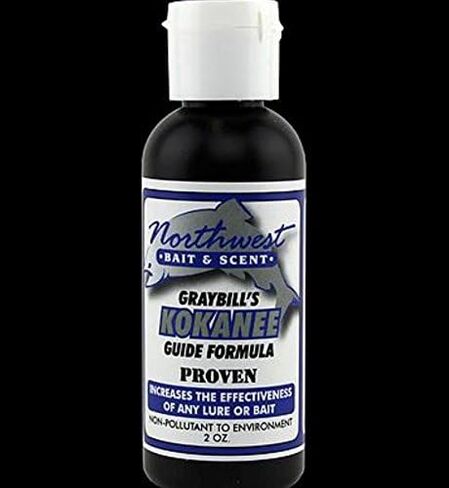 Graybill's Northwest Bait & Scent Guide Formula Kokanee 2 Ounce Bottle in Saudi Arabia