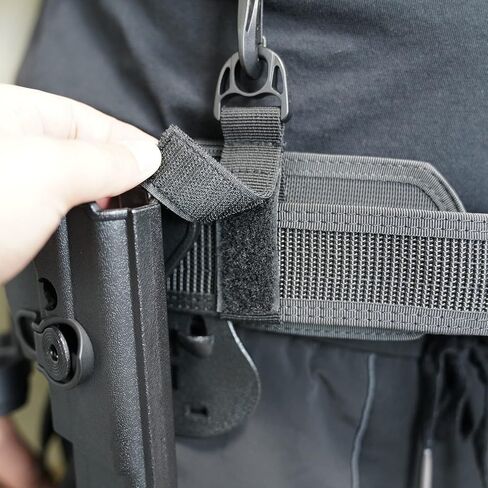 KUNN Tactical Suspenders Police Duty Belt Harness with Keychain and Belt Snap Hook in Kuwait