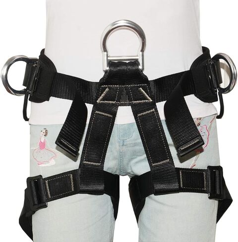 HeeJo Climbing, Safety Safe Seat Belt for Outdoor Tree Climbing, Outward Band Expanding Training Large Size,Climbing Gear in Kuwait