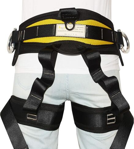 HeeJo Climbing, Safety Safe Seat Belt for Outdoor Tree Climbing, Outward Band Expanding Training Large Size,Climbing Gear in Kuwait