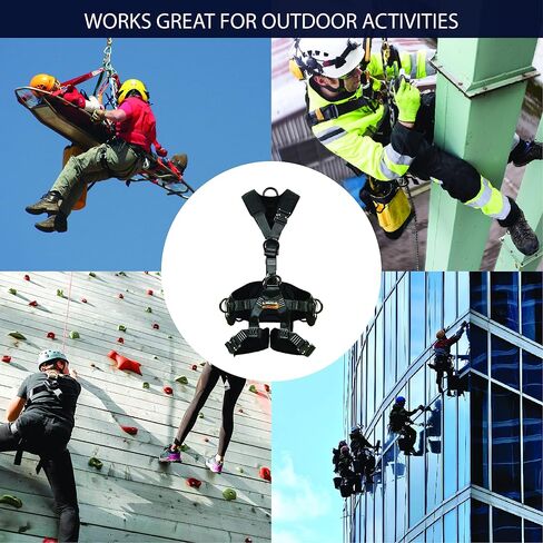 Fusion Climb Tac-Scape Heavy Duty Tactical Full Body Padded Y Style Rescue Harness in Saudi Arabia
