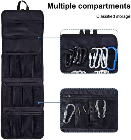 Outdoor Rock Climbing Rope Storage Bag Tool Bag - 420D Tear-Resistant Nylon Mesh Cloth, Waterproof, Durable and Lightweight in Saudi Arabia