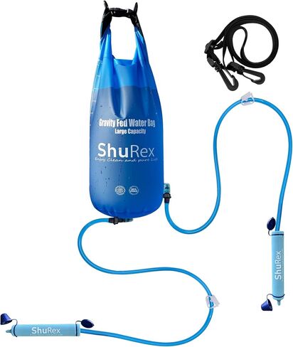 3L Gravity Fed Water Filtration System with Adjustable Tree Strap in Saudi Arabia