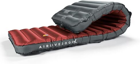 ZOOOBELIVES 3D Wrapping Inflatable Camping Sleeping Pad with Built-in Pump, Extra Thick and Wide, Ultimate Comfortable Compact Camp Air Mat for Tent, Car Traveling and Backpacking - Airlive2000X in Saudi Arabia