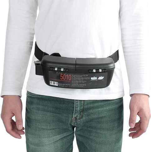 Dilwe Fishing Box, Portable Fishing Lures Box Waist Pack Adjustable Belt Fishing Tackle Storage Kit in Saudi Arabia
