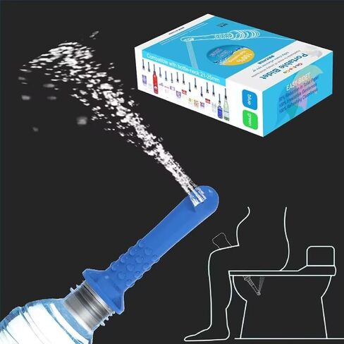 3pcs Universal Travel Bidet Peri Bottle,Upside Down Bottle, Compatible with Most Bottles - Portable,for Washing Personal Hygiene in Saudi Arabia
