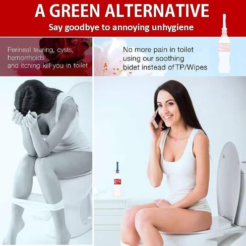 3pcs Universal Travel Bidet Peri Bottle,Upside Down Bottle, Compatible with Most Bottles - Portable,for Washing Personal Hygiene in Saudi Arabia