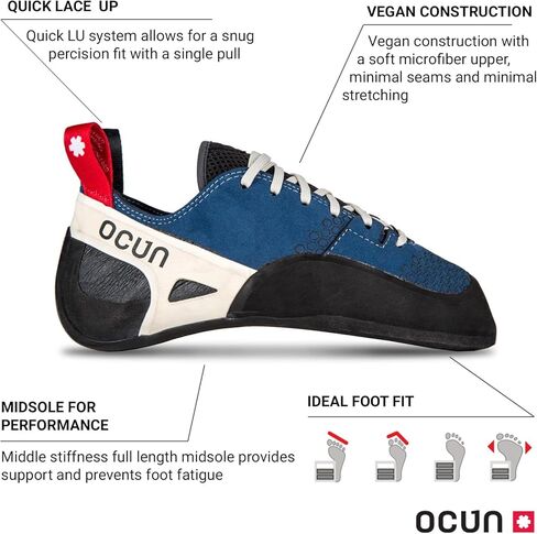 حذاء Ocun Advancer QC وAdvancer LU Bouldering Shoe I لتسلق الصخور للمتسلقين المتقدمين in Kuwait