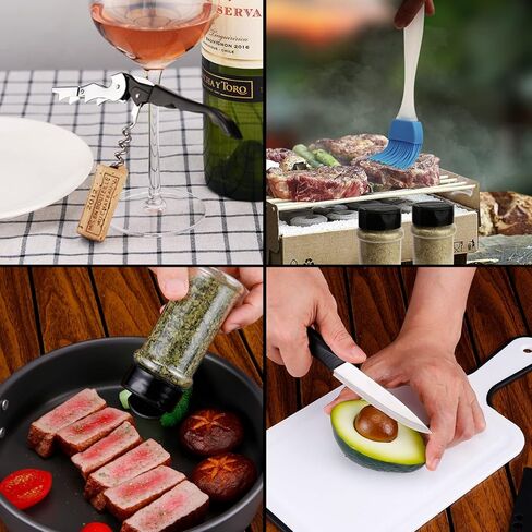 27 قطعة من أدوات التخييم الأساسية من Odoland أدوات طبخ للتخييم في الهواء الطلق وحقيبة الظهر للتخييم ومجموعة الطبخ وملحقات التخييم المحمولة ومجموعة فوضى التخييم خفيفة الوزن للمطبخ البري والسفر in Kuwait