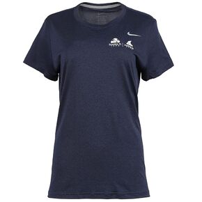 Nike Women's DriFit Legend Short Sleeve TShirt (X-Large, Navy Blue) in Saudi Arabia