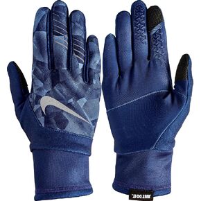 Nike Women's Printed Therma-FIT Elite Gloves 2.0 (Binary Blue/December Sky, S) in Saudi Arabia
