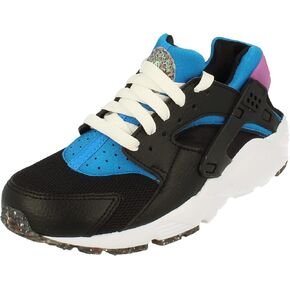 حذاء Huarache Run من نايك للأطفال الصغار باللون الأسود/الفوم النعناعي - LT باللون الأزرق (DR0166 001) in Saudi Arabia