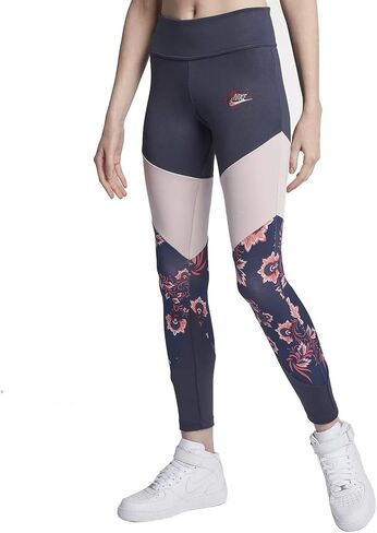 Nike Womens Sportswear Essential Floral Printed Legging 921644-471 in Saudi Arabia