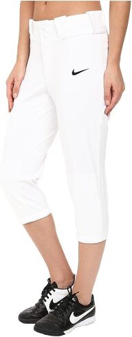 Nike Women's NK Diamond Invader Softball Pant White/Black Size X-Large in Saudi Arabia