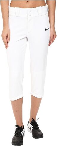 Nike Women's NK Diamond Invader Softball Pant White/Black Size X-Large in Saudi Arabia